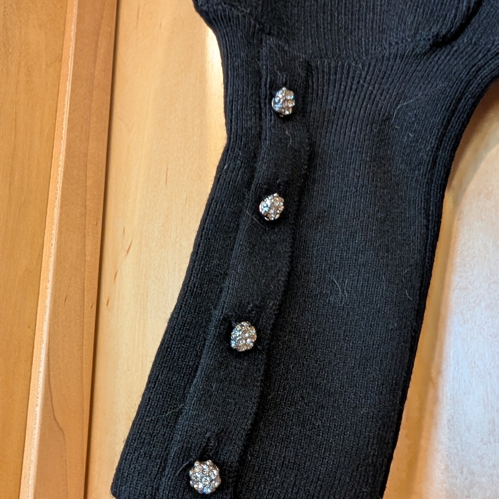 Ann Taylor Black Knit Top - Picture 7 of 8